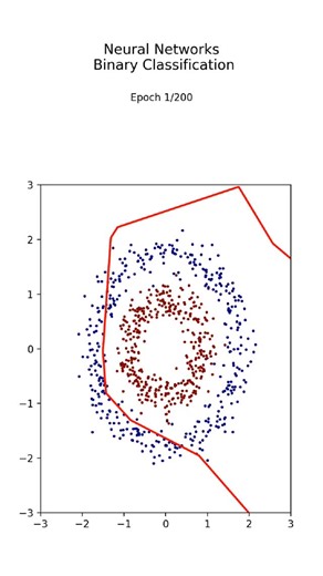 Maksym Zubkov on Instagram: "Neural network binary classification"