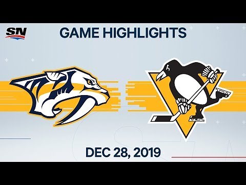 NHL Highlights | Predators vs. Penguins - Dec. 28, 2019