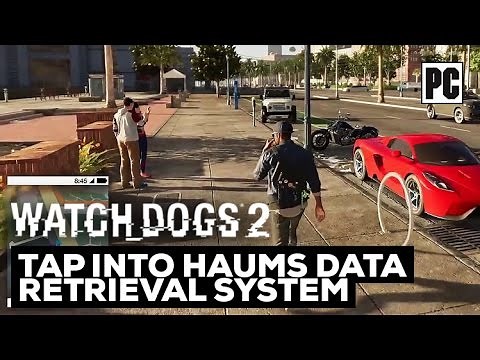 Watch Dogs 2 How To Tap Into HAUMS Data Retrieval System Mission [PC Gameplay]