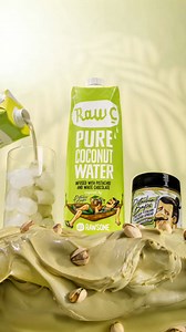 Come to Papi. Pistachio Papi. 🤌 Raw C Coconut Water Infused with Pistachio and White Chocolate is the latest, greatest, and most refreshing Pistachio Papi obsession. Sip now or forever wonder what you missed. 🏃♂️ Only at Woolworths. 🛒 #Rawsome | Natural Raw C