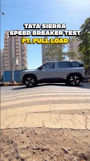 Tata Sierra vs SPEED BREAKERS!