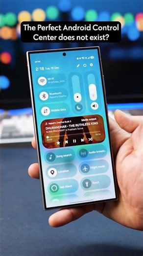 Best Control Center of Android - One UI 8.5