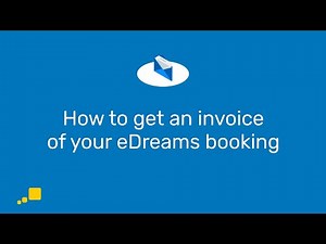 How to get an invoice of your eDreams booking | eDreams