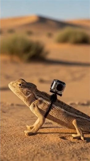 Camera Lagakar Girgit Ko Registan Ke Gaddhe Mein Bheja 😱 | Desert Lizard POV"