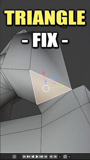 Blender: EASY Tri-Corner Fix ~