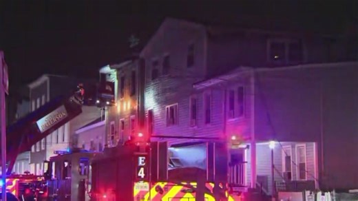 Three-alarm fire in Paterson displaces 50 residents