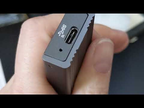 Sabrent USB Type-C Tool-Free Enclosure for M.2 PCIe NVMe and M.2 SATA SSDs