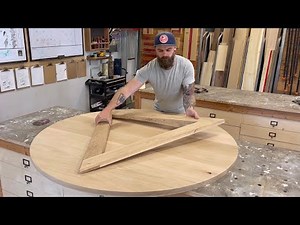 Simple Round Coffee Table || DIY Living Room Upgrade