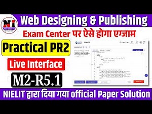 O Level Practical Web Designing | O Level Practical Exam 2026 | Web Deign PR2 Live Demo | newideasyt