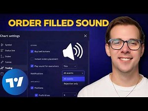 How To Get "Order Filled" Sound On Tradingview