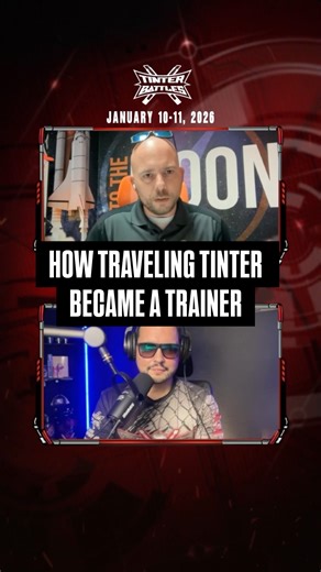 Tintertainment Network on Instagram: "How “The Traveling Tinter” became one of the most notorious trainers in the window film industry for @geoshieldusa Meet Brent “The Traveling Tinter” at Tinter Battles’ Training Seminar on JAN 10-11 Houston, TX #windowtint #podcast #tinterbattles"