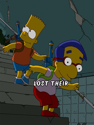 Bart decided to destroy Springfield Elementary #simpsons #cartoon #unitedstates #foryoupage #fyp