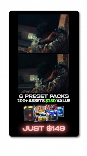 The Only After Effects Bundle You'll Need Over 200 Assets Worth $250 — Yours For Just $149 Upgrade Your Edits In One Click With Drag & Drop Presets | Mnrtmo
