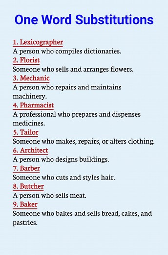 One Word Substitutions in English #vocabulary #words #learnenglish #dailyenglish | Super Academy