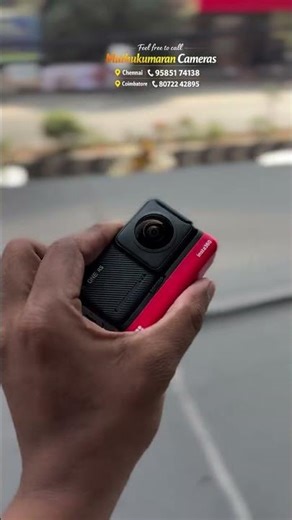 Insta 360 one rs now available in Muthukumaran cameras #happycustomer #insta360