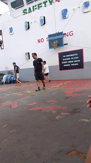 Truck driver vs helper basketbol mentras ga byhe pa ang barko | Carlo Parandas Maguate
