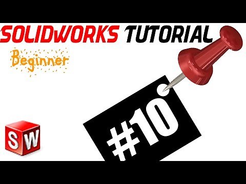 SolidWorks Lecture 10 Beginner : Ellipse Menu, types and using