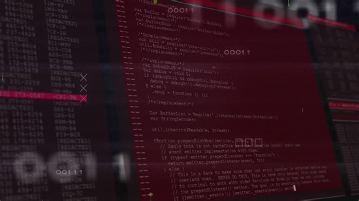 Animation of data processing over computer motherboard | Premium Stock Video Footage