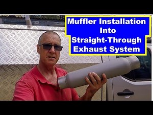 Muffler Install into Straight-Through Exhaust System