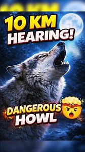 Wolf's dangerous secret 😨 | wolf howl