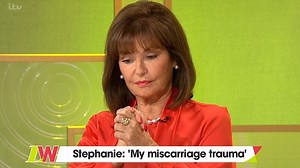 Stephanie Beacham recounts her treatment after miscarriage