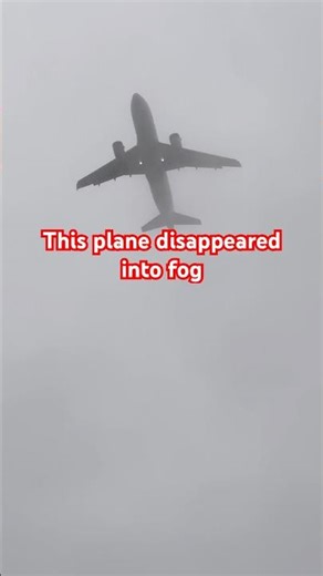 Plane Takes Off in Heavy Rain and Fog #shorts #aviation #takeoff #rain #fog #airplane #planespotting