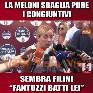 “Siamo messi peggio di prima, non so cos’altro SERVI per dire che tutto questo è stato fallimentare”. Frase testuale della Meloni. Neanche Filini nel “Fantozzi batti lei?” aveva osato tanto. Che livelli osceni. | Andrea Scanzi
