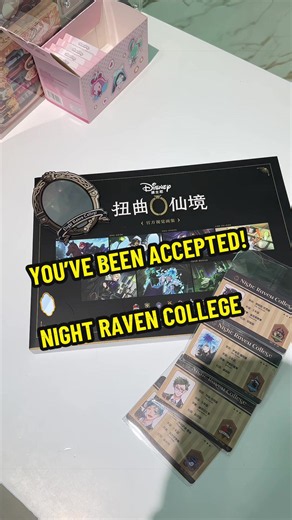 Your journey to Night Raven College starts here. 🪞✨ Step into the world of Disney Twisted-Wonderland with stunning character artwork, a magical mirror, and Night Raven College student ID cards! Every detail feels like a little piece of Twisted Wonderland brought to life. Which dorm would you belong to? 👀 Available at OTAKUPOP — in-store & online! #twistedwonderland #disneytwistedwonderland #twstコスプレ #twst #otakupop