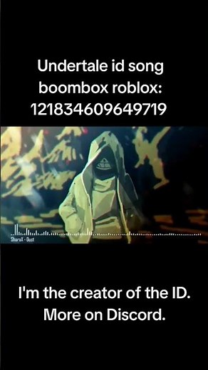 Undertale id song boombox roblox #роблокс #roblox #undertale #boombox #song #music