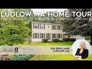 Ludlow MA Home Tour | Fully Remodeled 3-Bedroom Colonial for Sale