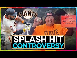 Giants Splash Hit Controversy: Heliot Ramos & McCovey Cove Dave