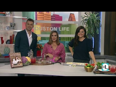 Cooking in the kitchen with Tiffani Thiessen
