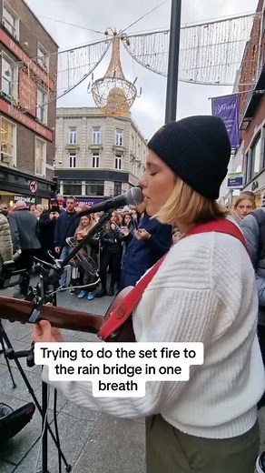 Set fire to the rain - Adele | Allie Sherlock cover | Street Performance #singer #cover #alliesherlock #sing #music #guitar #guitarist #streetmusic #musician #fyp #viral #foryou