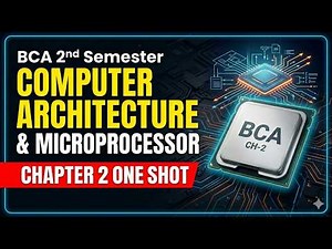 8085 Microprocessor Architecture & Assembly Language Programming Chapter 2 One Shot BCA 2nd Semester