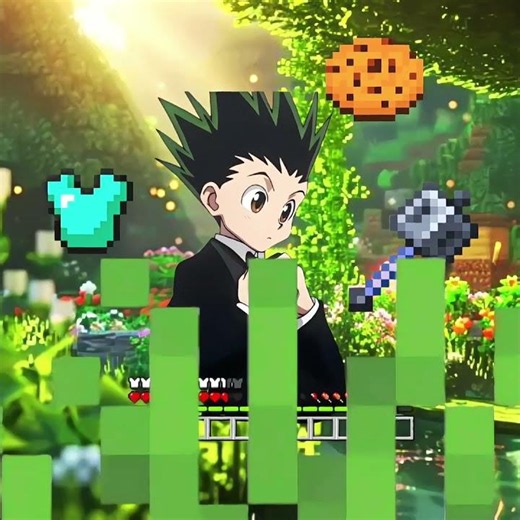 Minecraft trend || Hunter x Hunter edit || Song Brega do scuba || #trend#edit #anime #hunterxhunter