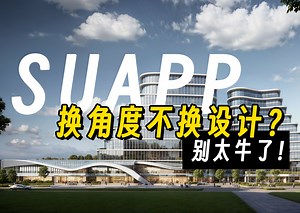 渲染器平替？一键出图，还能换角度出图！