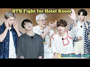 BTS Fight For luxury Hotel Room // Part-1//Real Hindi Dubbing //#RunEpisode150