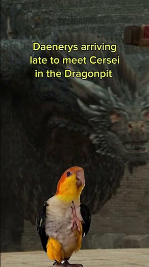 Game of Thrones Meme: Daenerys Targaryen meeting Cersei Lannister in the Dragonpit