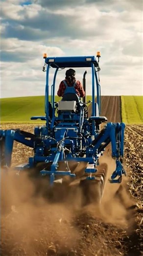 Amazing Robotic Tractor Walking in Farm 😲 | Future Farming Technology