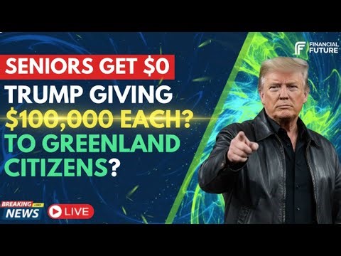 Trump's $100K Greenland Deal While Seniors on Social Security Struggle