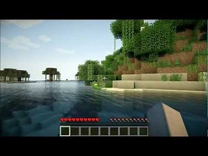 Unbelievable water shaders in Minecraft 1.2.5 - SEUS Mod