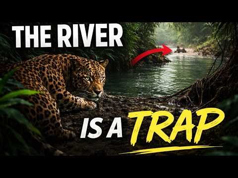 Jaguar Hunting Strategy in the Amazon | How the River Helps a Silent Predator l World Animal Film