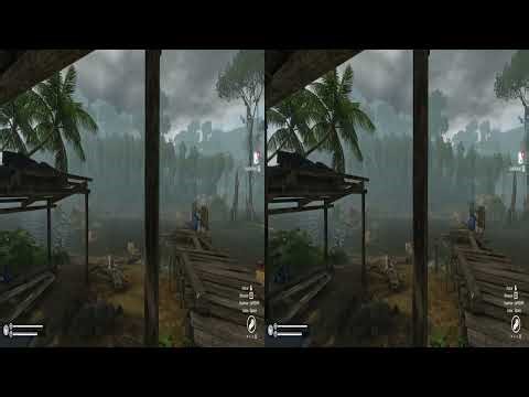 Green Hell SBS 3D rain shader fix test