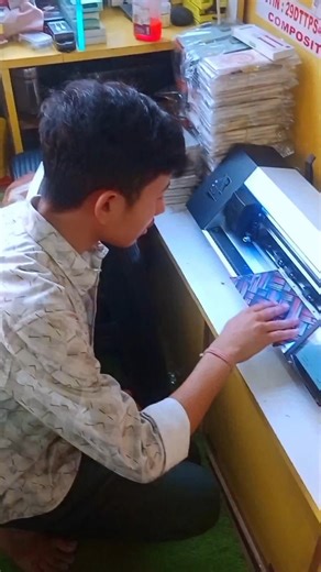 finally mobile sticker cutting machine a Gaya 📱🥺#minivlog #vlog