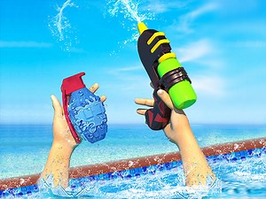 Play CRAZY WATER PARK WAR | Free Online  Games. KidzSearch.com