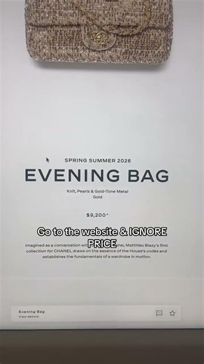 This is the best hack! Access to Phia in bio! #chanel #phia #luxurybag