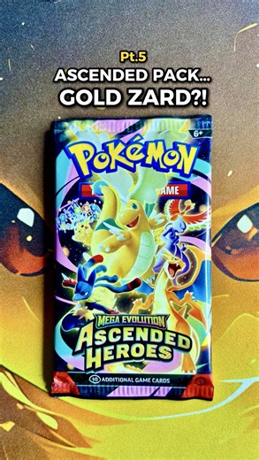 Pokémon Ascended Pack: Gold Charizard Pull! 🔥