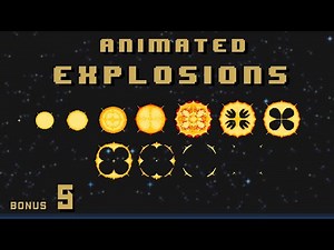 Animated Explosions | MAKE A SHMUP game like Gradius #9 | Unity How To Tutorial