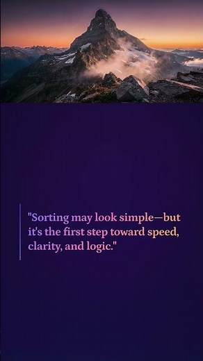 Why Sorting Algorithms Still Matter | The Hidden Power of Sorting | DSA with JAVA Cloud @ DURGASOFT
