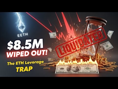 Ethereum Trader Loses $8.5 Million in Crypto Leverage Liquidation | unravel the full story